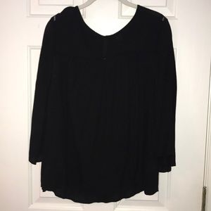 Old navy cutout design black top
